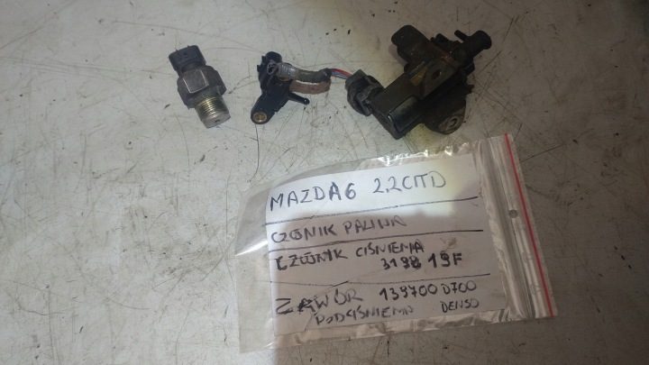 MAZDA 6 II GH 2,2 CiTD R2AA датчик ciśnieni топлива, фото 1