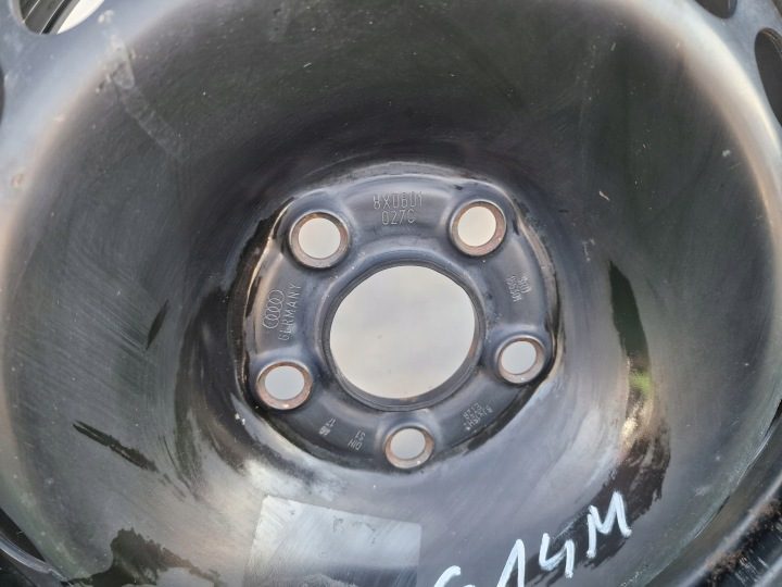 Штампованный диск Audi OE 6.0" x 15" 5x100 ET 29, фото 3