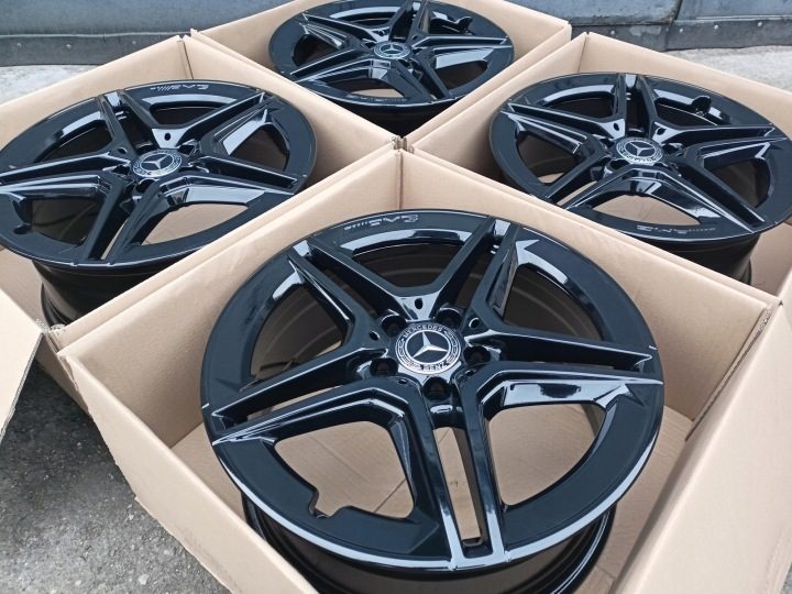 4× Литой диск Mercedes-Benz OE 7.5" x 19" 5x112 ET 53, фото 7