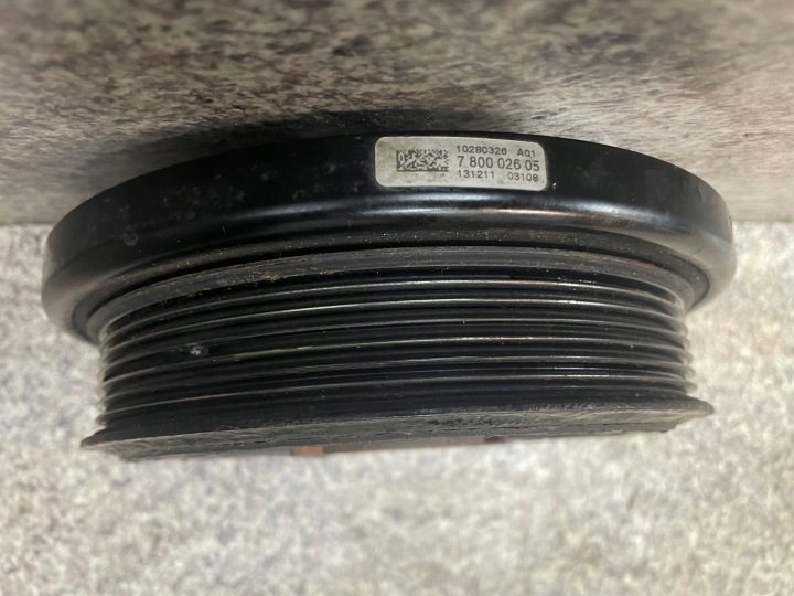 Шкив вала колебаний болта BMW X6 E71 40d N57 X5 E70 F01 F10 F07 Оригинал, фото 5