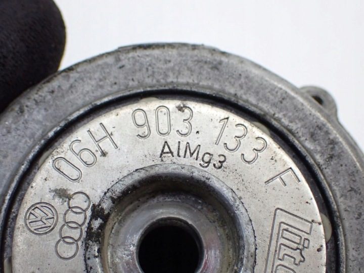 НАТЯЖИТЕЛЬ РОЛИК РЕМНЯ 06H903133F AUDI A4 B8 A5 8T 2.0 TFSI CDN 08 г., фото 3