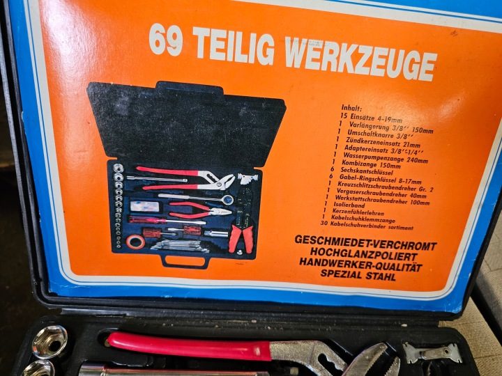 КОМПЛЕКТ ИНСТРУМЕНТОВ ЛЮКС TOOLS | 69 ЭЛЕМЕНТОВ | WZK-69A, фото 4