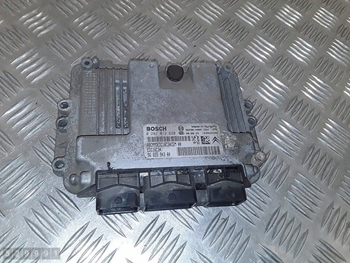 2007 Citroen Berlingo ЭБУ 1600diesel 9665594380, фото 2