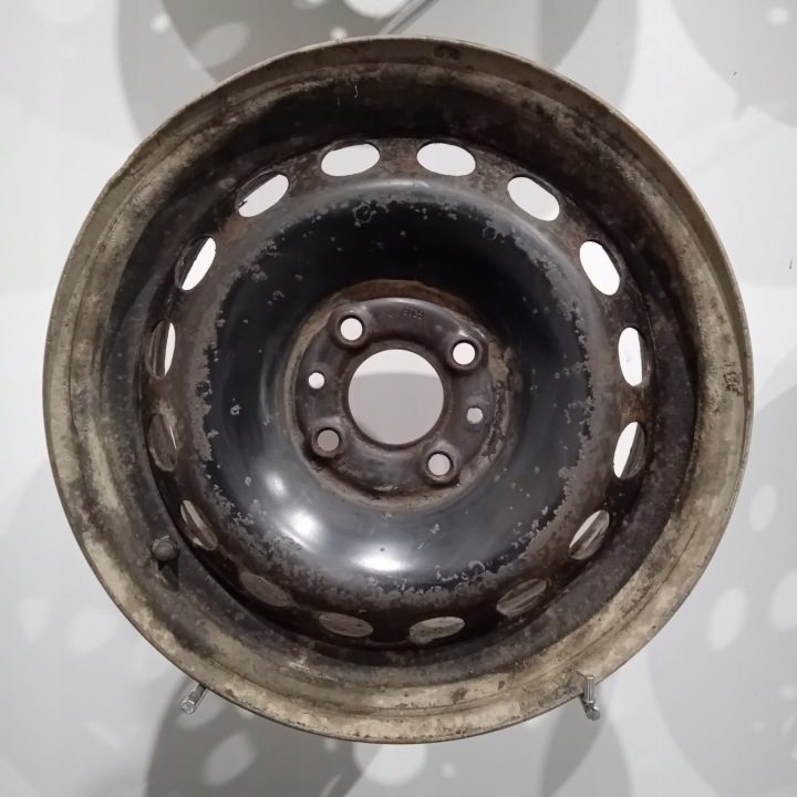 4× Штампованный диск Fiat OE Panda 5.0" x 14" 4x98 ET 35, фото 4