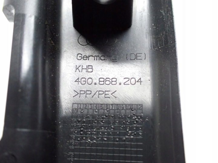 НАКЛАДКА ПАНЕЛИ КОНСОЛИ ПРАВАЯ ЕВРОПА 4G0868204 AUDI A6 C7 4G 16 г., фото 2