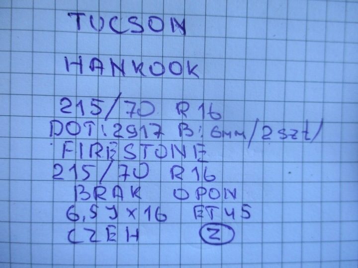 Колеса диски шины HYUNDAI TUCSON R16 17 г., фото 9