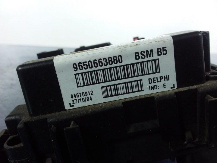 Peugeot 307 I блок модуль BSI 9644098380, фото 4
