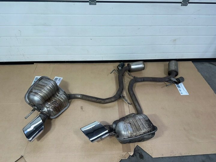 Глушитель, exhaust,katalizator Mercedes SL R230,W230 SA2, SL350, V6,3.7, фото 1