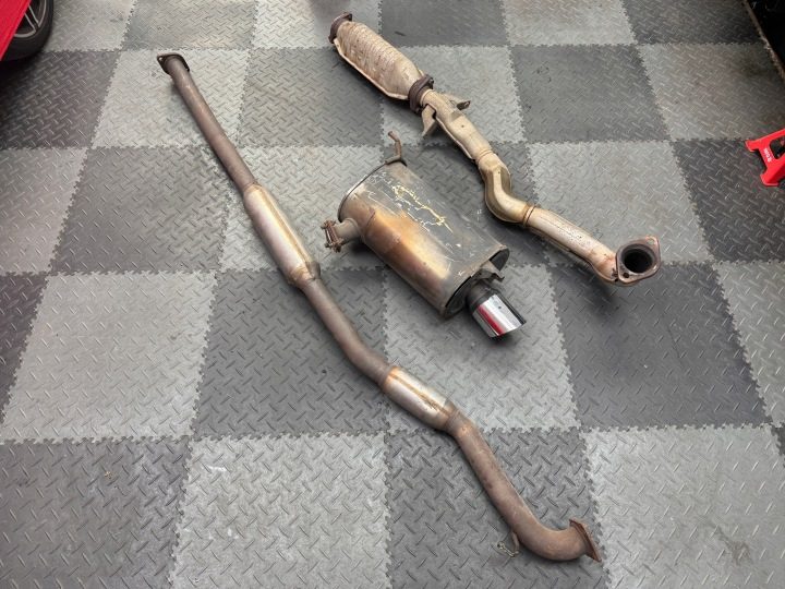 Mitsubishi Lancer Evo 7 8 9 Глушитель Катализатор В сборе, фото 1