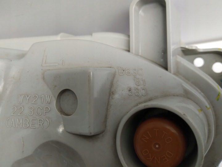 17- Mazda III BM рестайлинг поворотник левый фонарь бампера B63C51360, фото 4