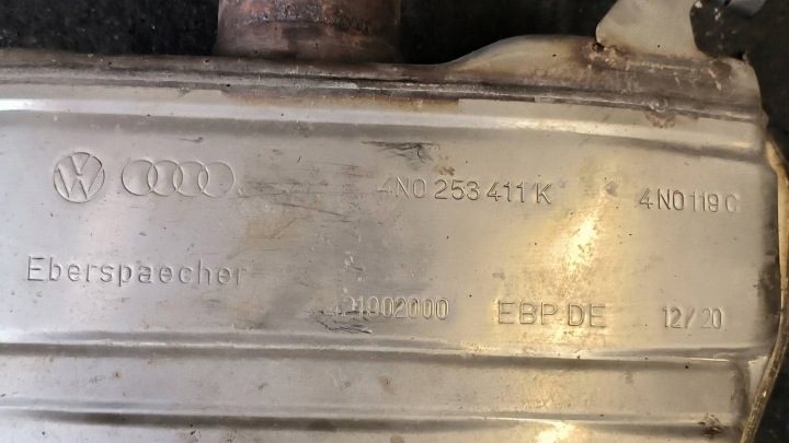 4N0253411K Выхлоп в сборе Audi A8 S8 D5, фото 6