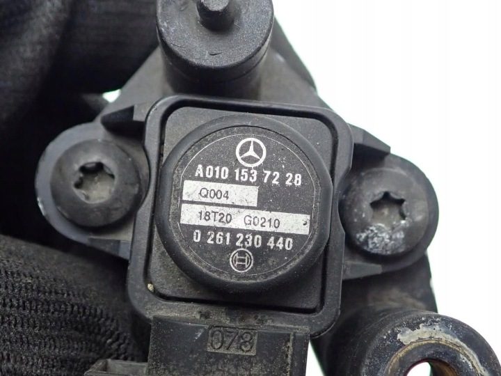 ДАТЧИК ДАВЛЕНИЯ НАДДУВА MAP A0101537228 MERCEDES C W205 2.2 CDI 18 г., фото 3