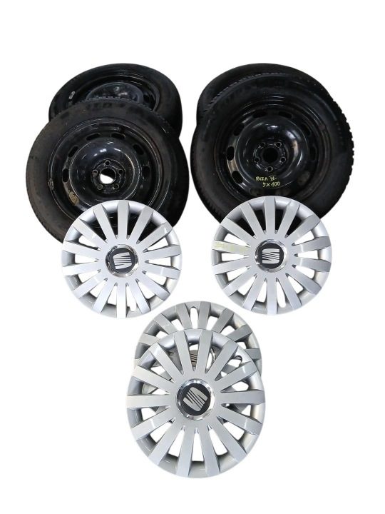 КОЛЕСА ДИСКИ ШИНЫ КОЛПАКИ 185/60/R15 SEAT IBIZA IV, фото 1