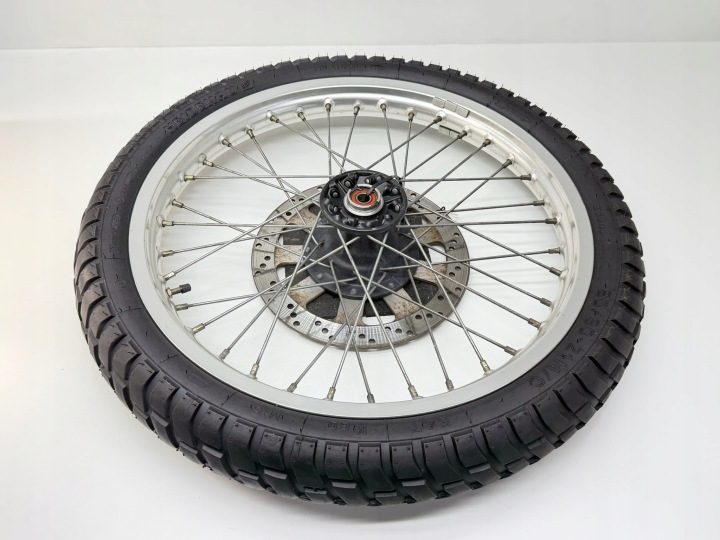 KAWASAKI KLE 500 02 г. КОЛЕСО ШИНА ПЕРЕДНЯЯ ДИСК, фото 8