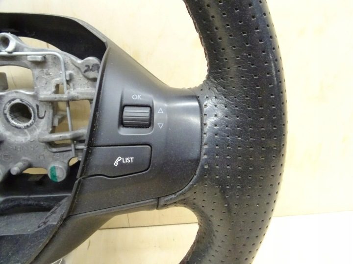 PEUGEOT 208 РУЛЬ КОЖА ПЕРФОРИРОВАННАЯ МУЛЬТИФУНКЦИОНАЛЬНАЯ, фото 3