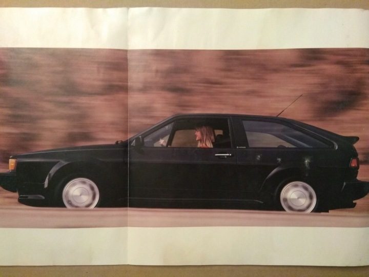 Проспект - VOLKSWAGEN VW SCIROCCO 16V - США - 1988 г., фото 2