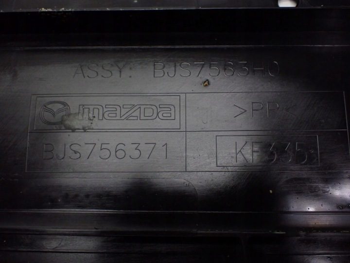 ЗАЩИТА ДНИЩА ЛЕВАЯ ОРИГИНАЛ BJS756371 MAZDA3 III BM 18 г., фото 3