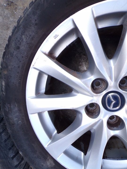 4× Литой диск Mazda OE 7.5" x 17" 5x114.3, фото 5