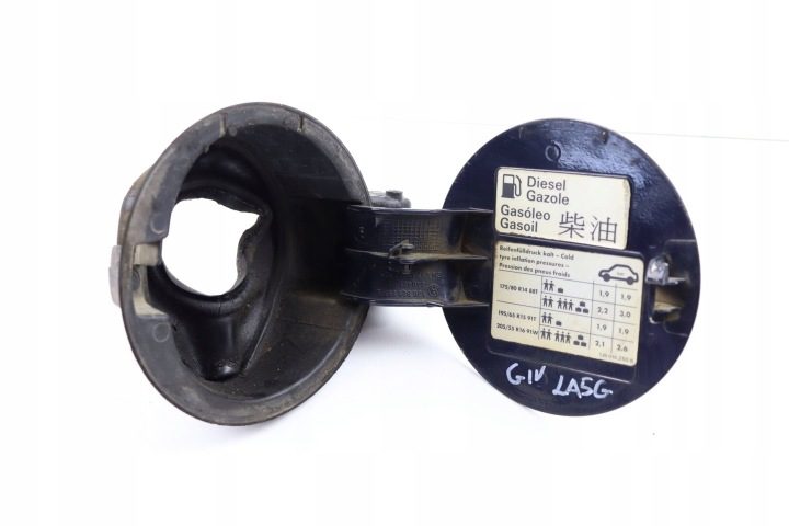 Volkswagen OE 1J6809857C лючок горловины бензобака черный, фото 4