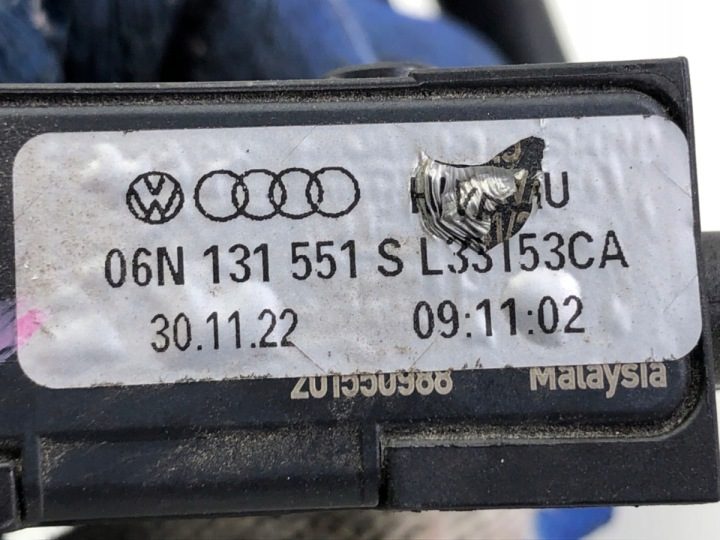 Датчик давления выхлопных газов DPF Audi A7 C8 06N131551S 2.0 265 л.с., фото 4