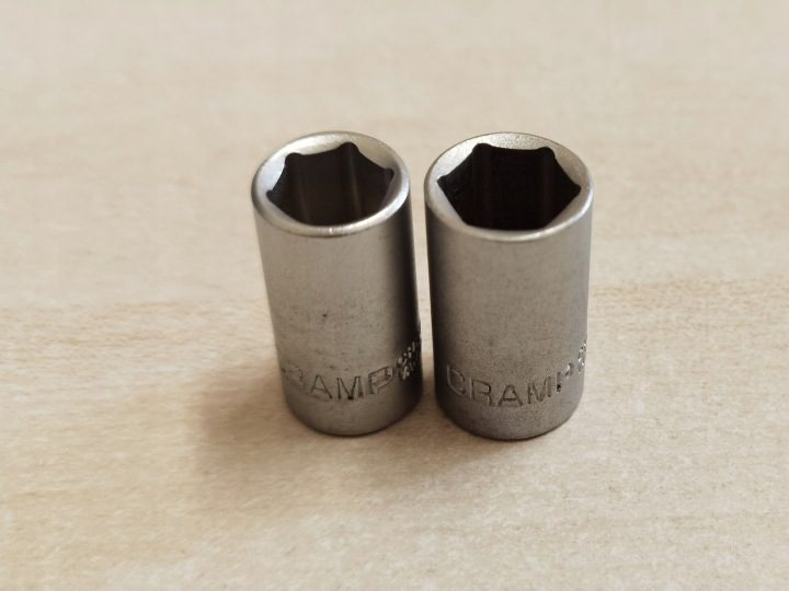 Набор головок 1/4" 6-kątnych CRAMP 9,10 мм, фото 1