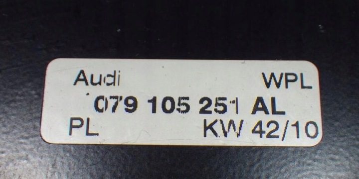 Audi OE 079105251AL шкив, фото 2
