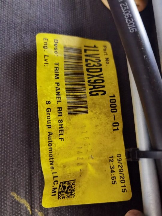 Шторка заднего стекла электрическая Chrysler 300C 68302685AA, фото 7