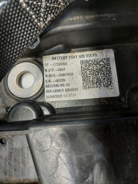 Основание кожух аккумулятора Volvo XC40 32348534, фото 5
