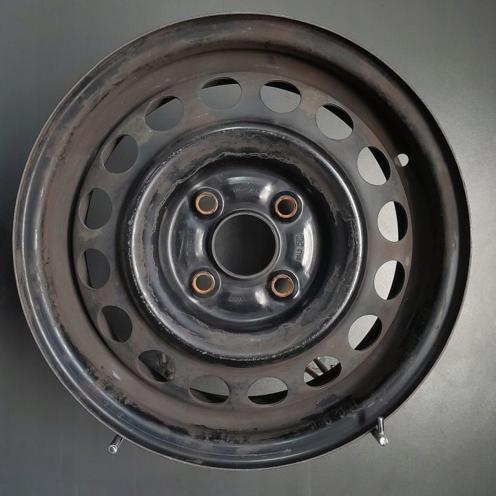 4× Штампованный диск Suzuki 4.5" x 14" 4x100 ET 45, фото 2