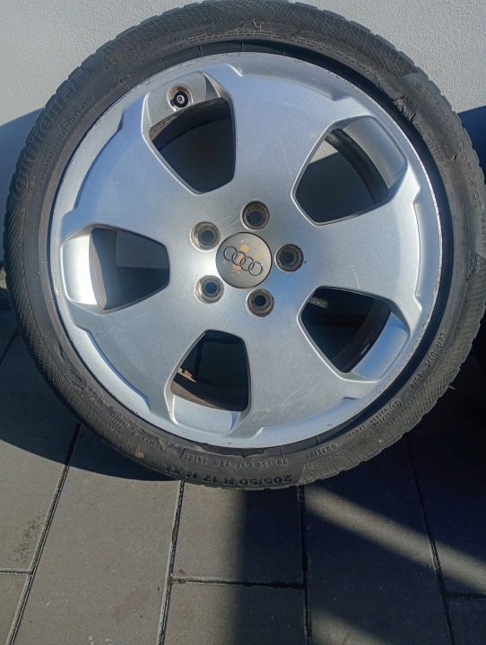 4× Литой диск Audi OE 7.5" x 17" 5x112, фото 2