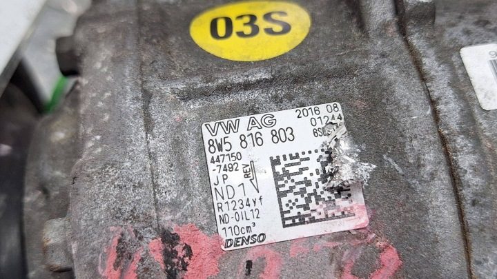 КОМПРЕССОР КОНДИЦИОНЕРА 8W5816803 AUDI A5 II F5 A4 B9 8W 2.0 TDI, фото 8