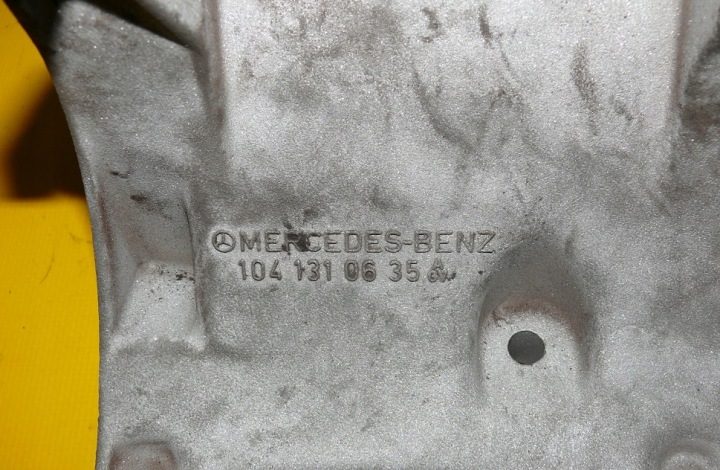 КРОНШТЕЙН КОМПРЕССОРА КОНДИЦИОНЕРА MERCEDES S-КЛАСС W140 3.2 1041310635, фото 3