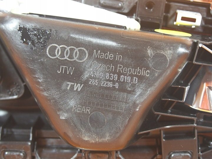 Audi Q7 4M Ручка Внутренняя Задняя ЛЕВАЯ Подсветка 4m0839019d, фото 7