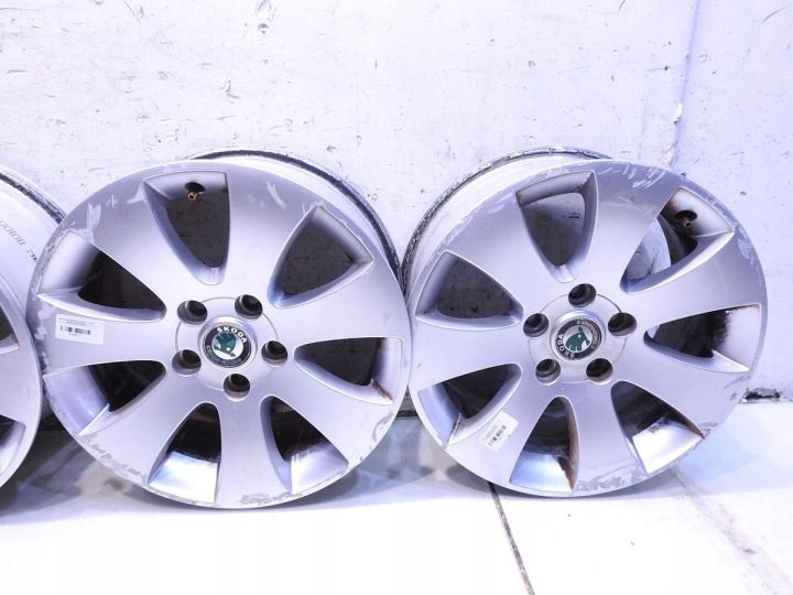 4× Литой диск Skoda OE Superb 2 7.0" x 16" 5x112 ET 45, фото 4