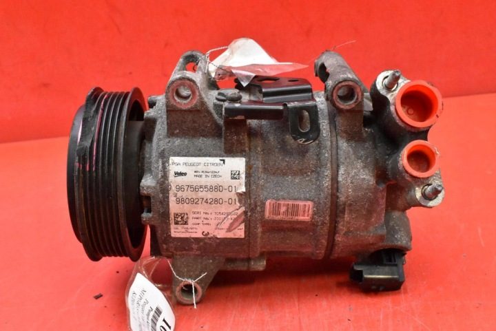 КОМПРЕССОР КОНДИЦИОНЕРА 9675655880-01 PEUGEOT 308 II T9 1.6 HDI 120 Л.С., фото 2