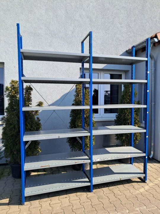 Стеллаж складской металлический 250 x 99,5 x 50 см, фото 1