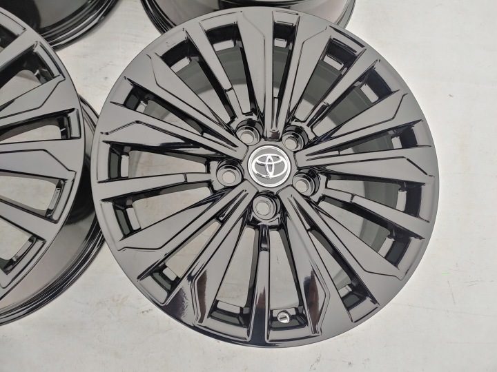 4× Литой диск Toyota OE COROLLA E21 7.5" x 17" 5x114.3 ET 40, фото 4