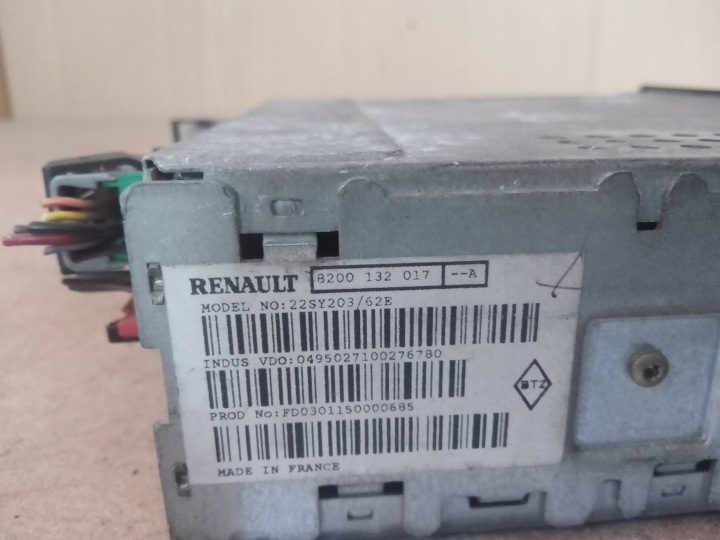 НАВИГАЦИЯ RENAULT GPS 8200132017 22SY203/62E, фото 2