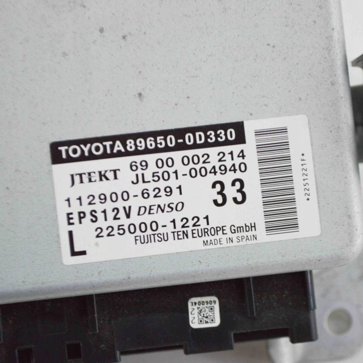 Блок управления гидроусилителя руля Toyota Yaris (_P13_) JL501004940, фото 7
