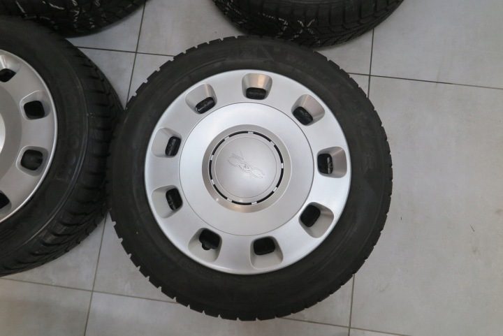 4X колеса диски шины зимние Hankook 175/65/R14 DOT 3314 Fiat 500, фото 4