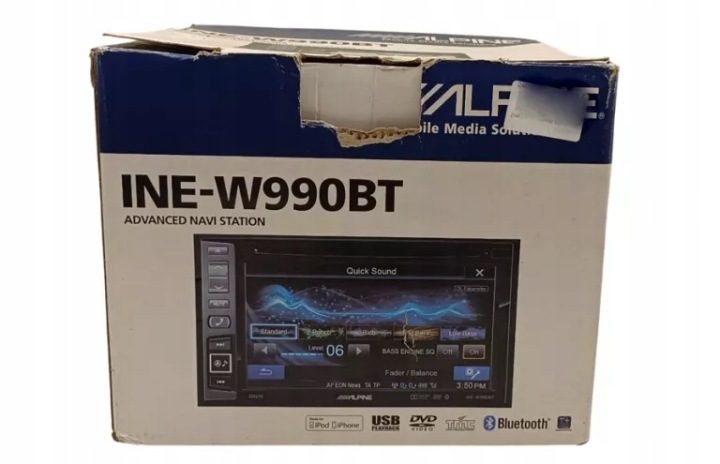 Автомагнитола Alpine INE-W990BT 2-DIN, фото 2