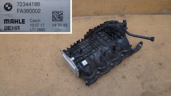 BMW G01 G02 G11 G12 ВПУСКНОЙ КОЛЛЕКТОР 72344186, фото 1