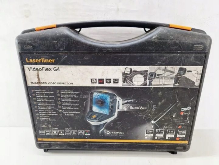 Инспекционная камера Laserliner VideoFlex G4 Ultra 082.240A 9mmx10m IP54 IP67, фото 2