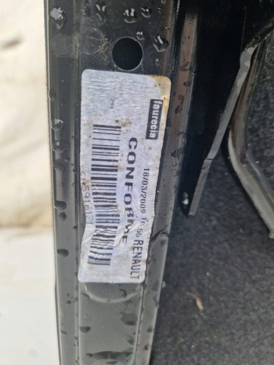 Renault Scenic сиденье диван 2 ряд складной задний средний, фото 10