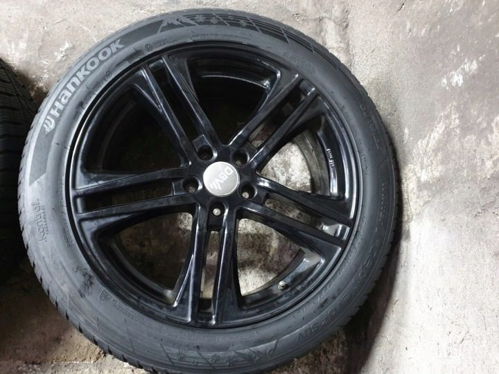 Диски алюминиевые VW Amarok T5 T6 Multivan R20 5x120 зимние шины 255/50R20 7 мм, фото 4