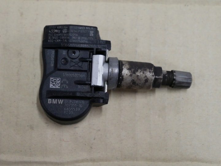 Датчик давления шин Tpms 6855539 BMW 1 F20 F21 2 F22 F23 3 F30 F31 F34, фото 1