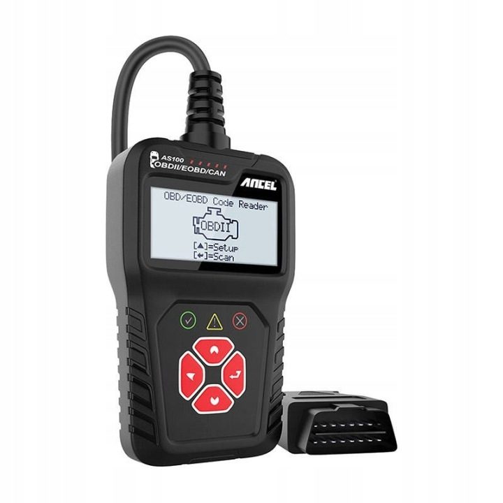 Ancel AS100 AC100 сканер тестер диагностический автомобильный OBD2 Eobd LCD, фото 4