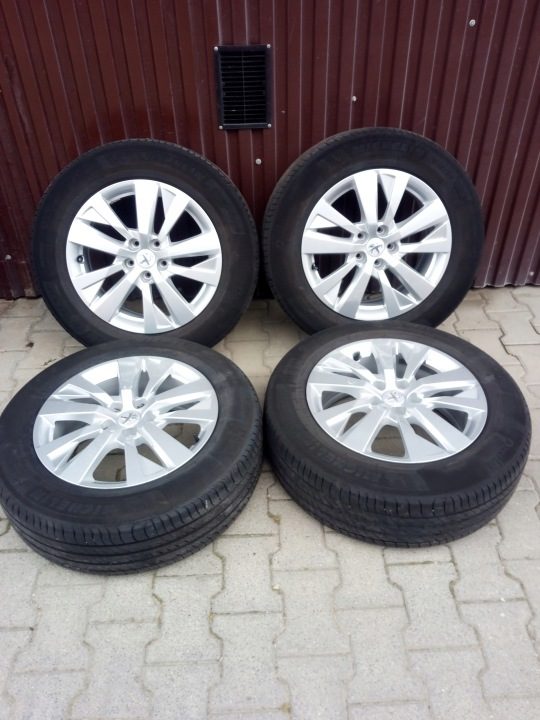 4× Литой диск Peugeot OE 9809687177 7.5" x 17" 5x108, фото 2