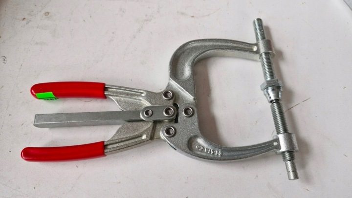 Струбцина klamrowy суппорт Сварочный 208x48mm PSB60, фото 10