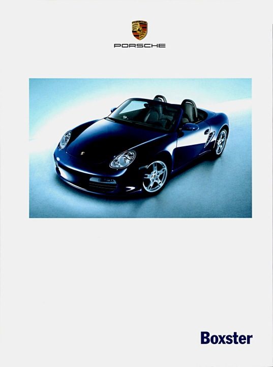 РЕКЛАМНЫЙ БУКЛЕТ № 1022 - PORSCHE BOXSTER, фото 1